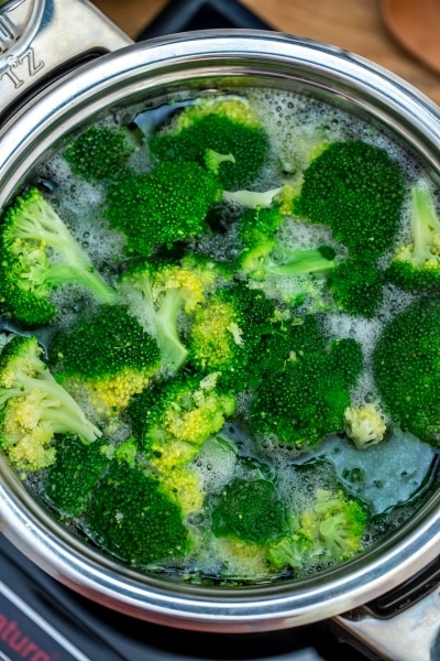 Brócoli hirviendo