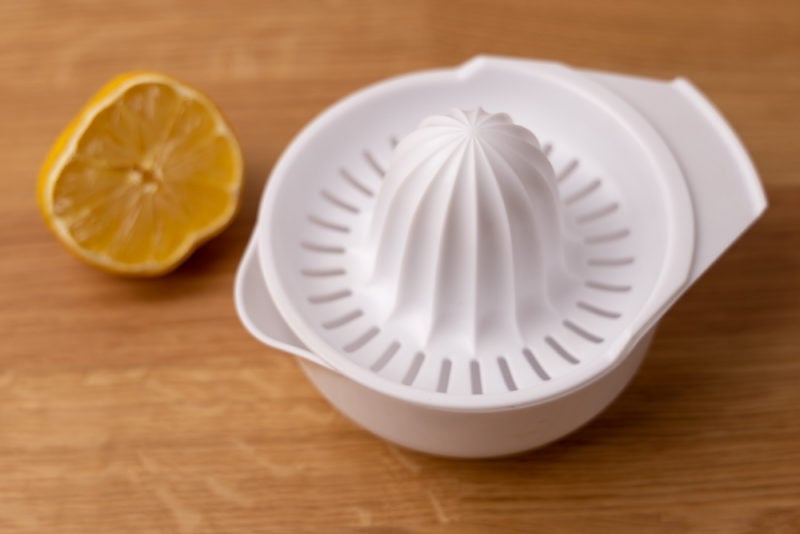Lemon prepared to make juice