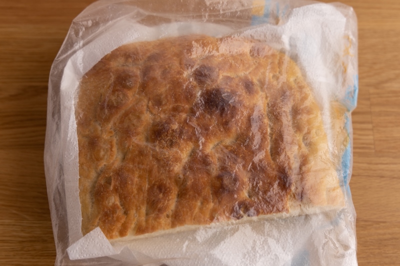 How to defrost focaccia