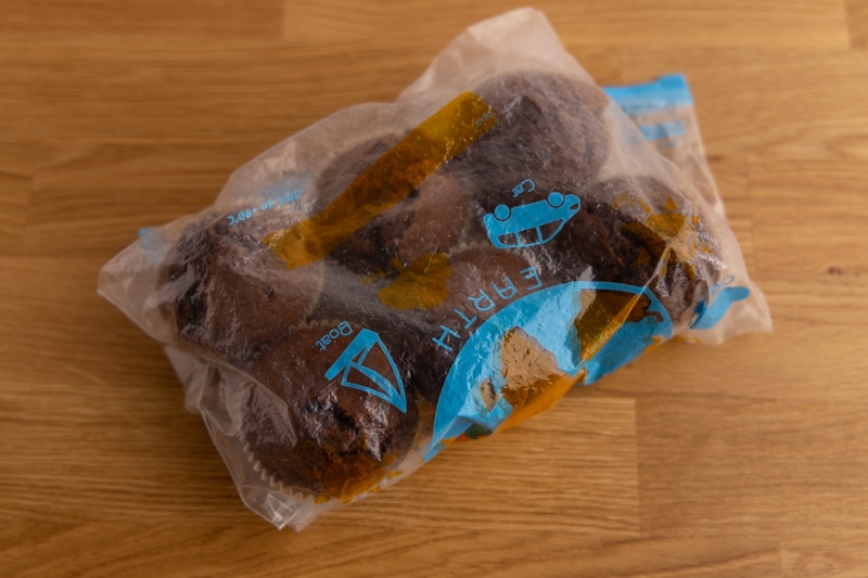 Cómo guardar muffins en una bolsa