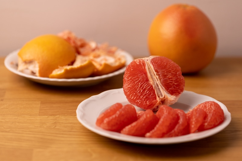 Peel grapefruit: work in progress