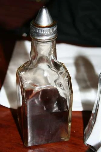Botella de vinagre