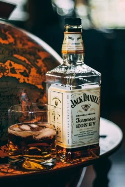 Botella de whisky Jack Daniels