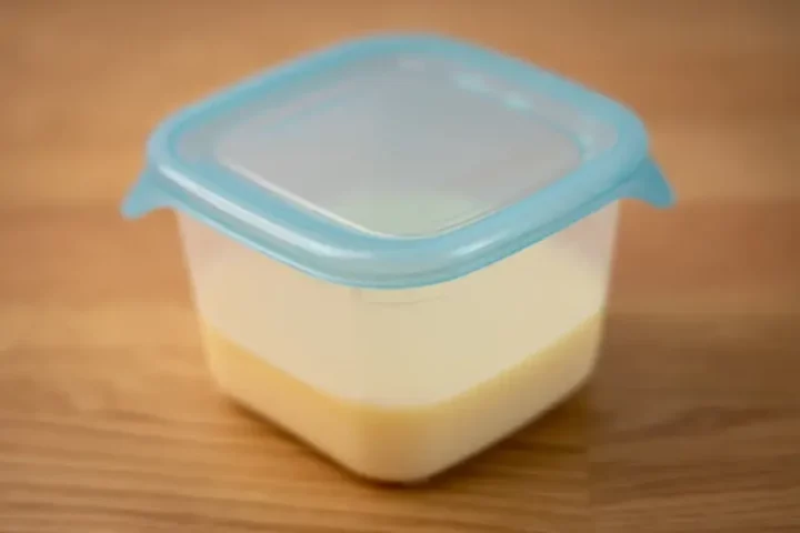 leche condensada lista para congelar 7