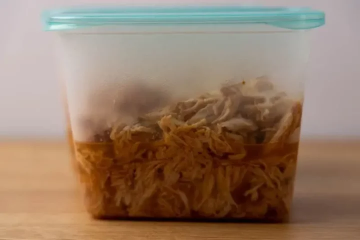 barbecue chicken leftovers ready to save