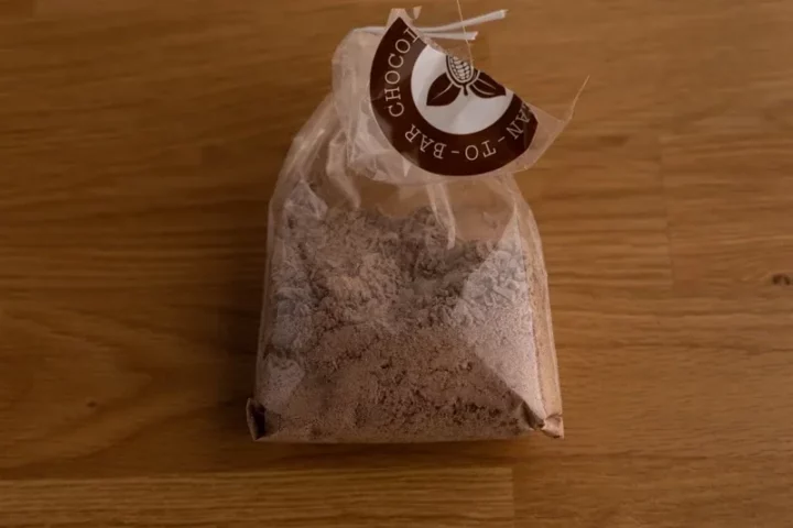bag of hot chocolate