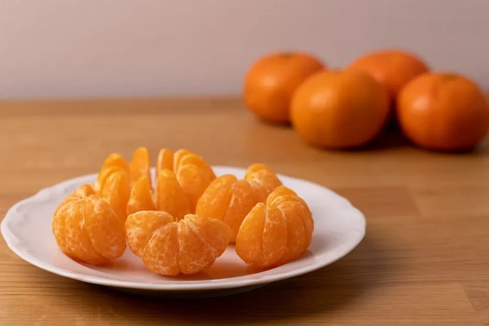 mandarinas listas para comer 7