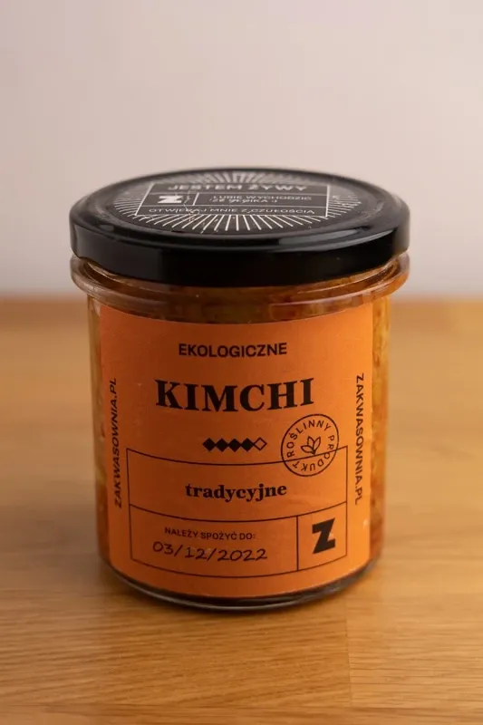 tarro de kimchi